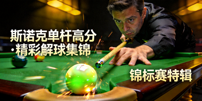 斯诺克锦标赛单杆高分及精彩解球瞬间短视频集锦封面