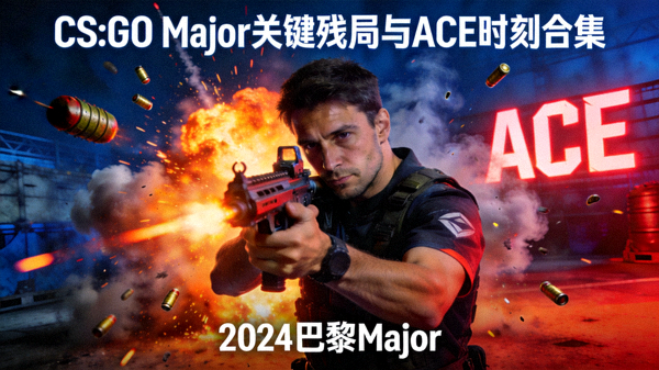 《CS:GO》Major锦标赛关键残局与ACE时刻合集短视频封面